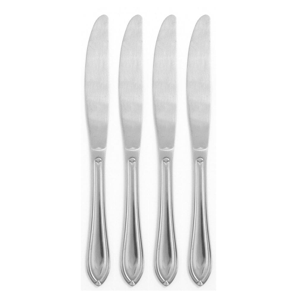 Facas de jantar Hampton Forge Ginger 4 peças metálicas 0,3 kg