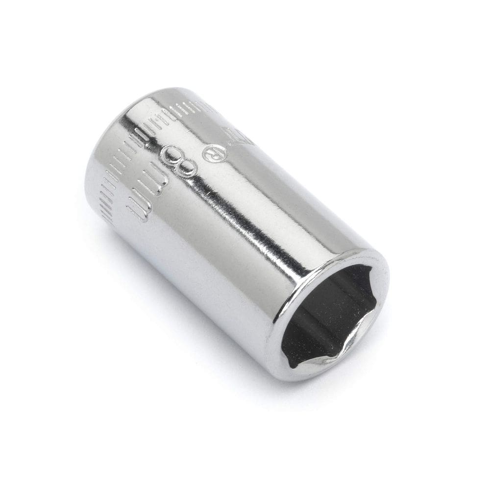 Soquete Crescent 8 mm 1/4” Drive 6 pontos métrico