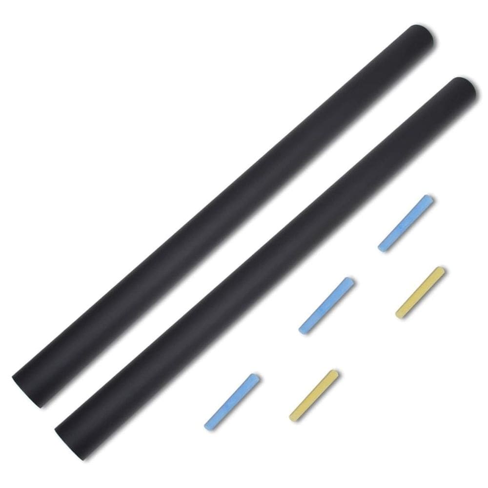 Adesivo de parede vidaXL Blackboard 70x200cm PVC com giz