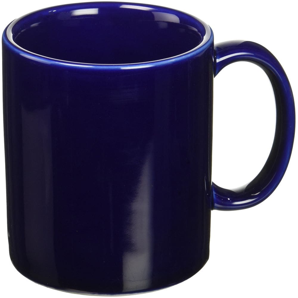 Caneca HIC Kitchen 12 oz Blue Coffee
