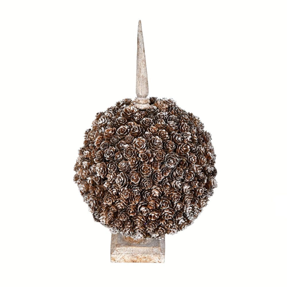 Enfeite artificial de bola de pinho de cedro 48 cm Vickerman