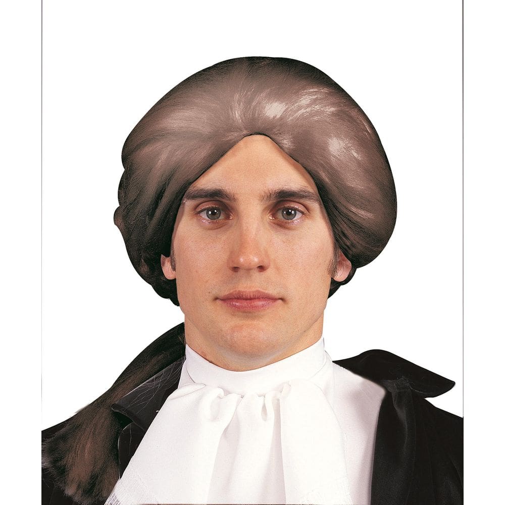 Peruca colonial RG Costumes de fibra sintética