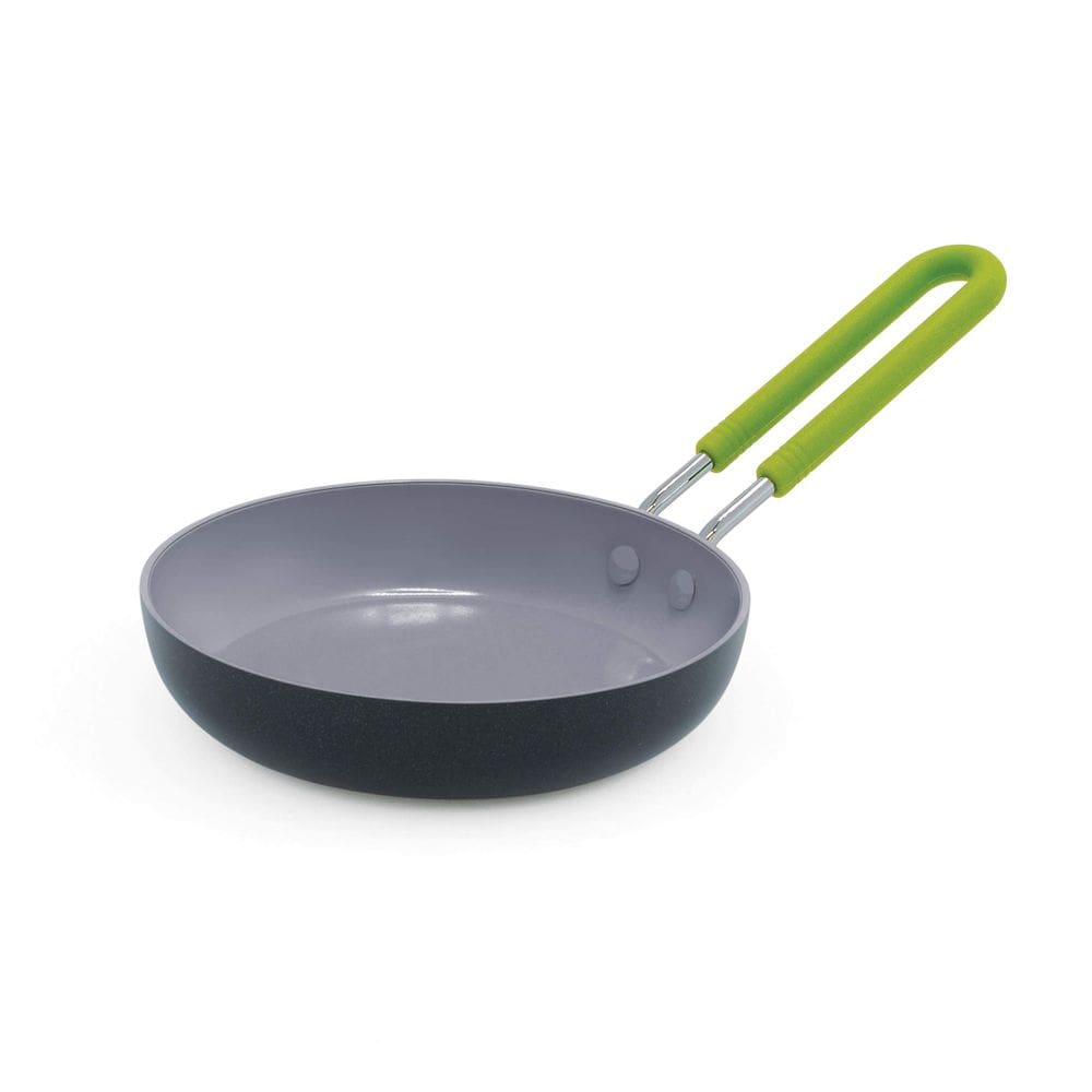 Panela de ovos GreenPan Mini Healthy Ceramic Antiaderente Preta 12,5 cm