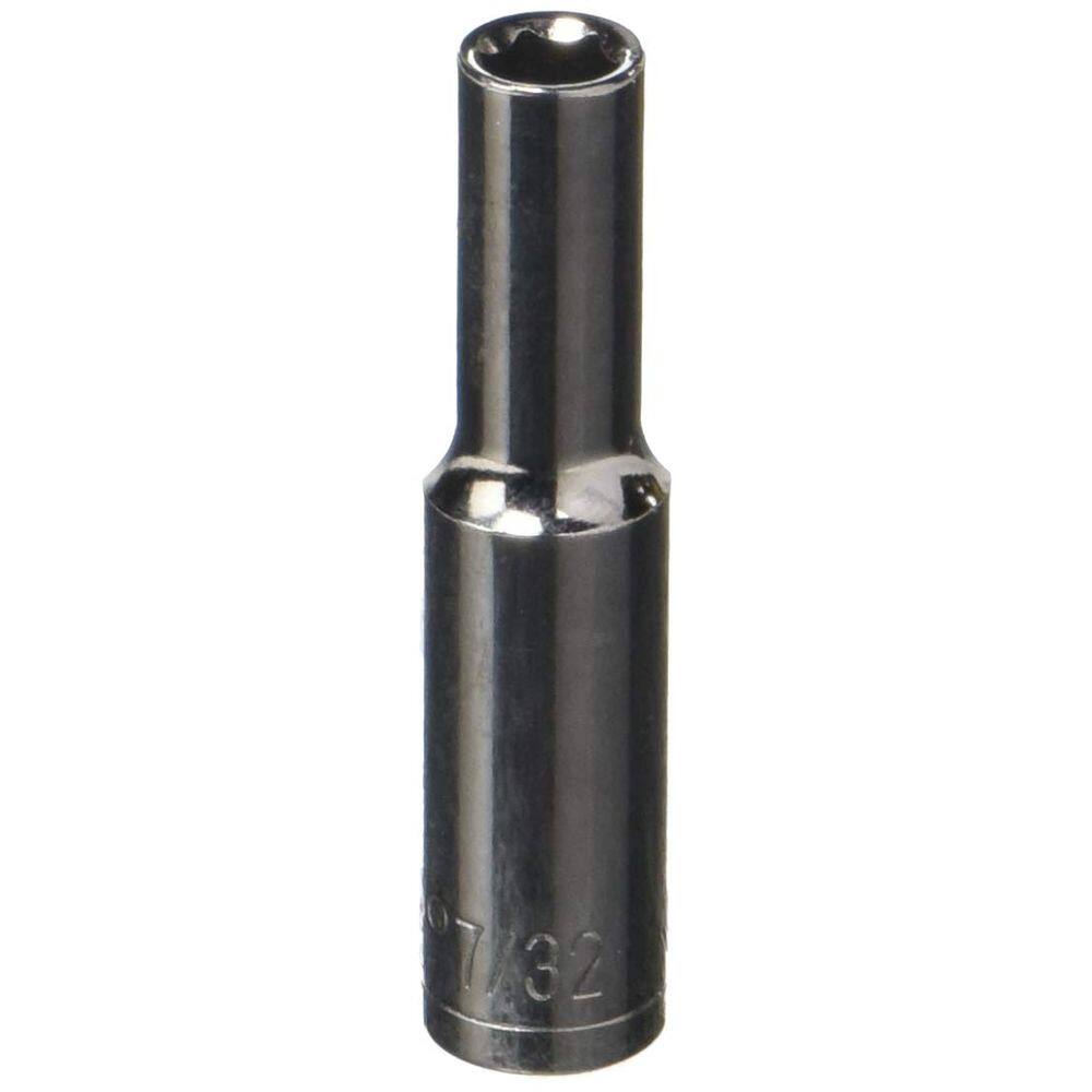 Soquete SAE Crescent 1/4” com 6 pontos de profundidade 7/32”