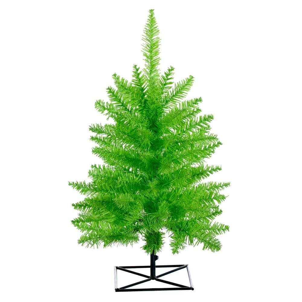 Árvore de Natal artificial Vickerman 61 cm Lime Unlit 84 pontas
