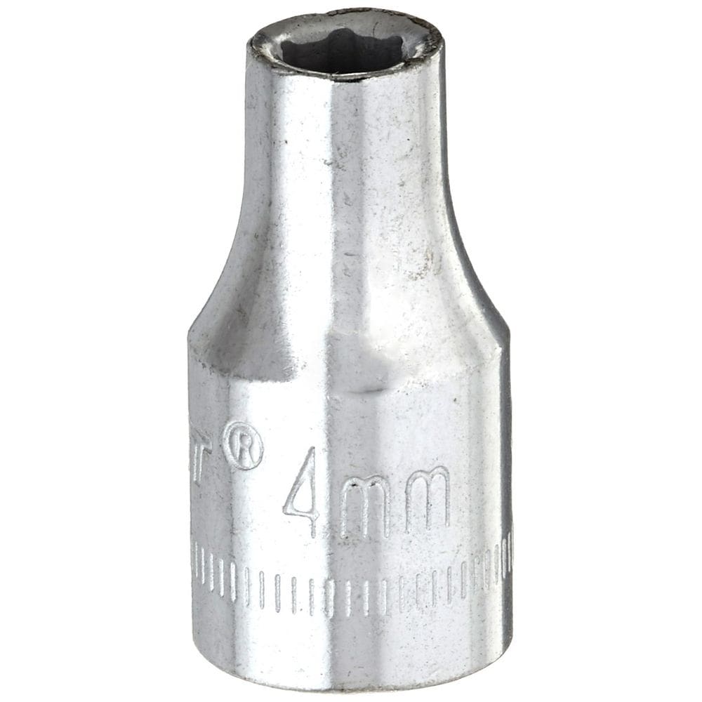 Soquete Crescent 1/4” Drive 6 pontos métrico de 4 mm CDS11N