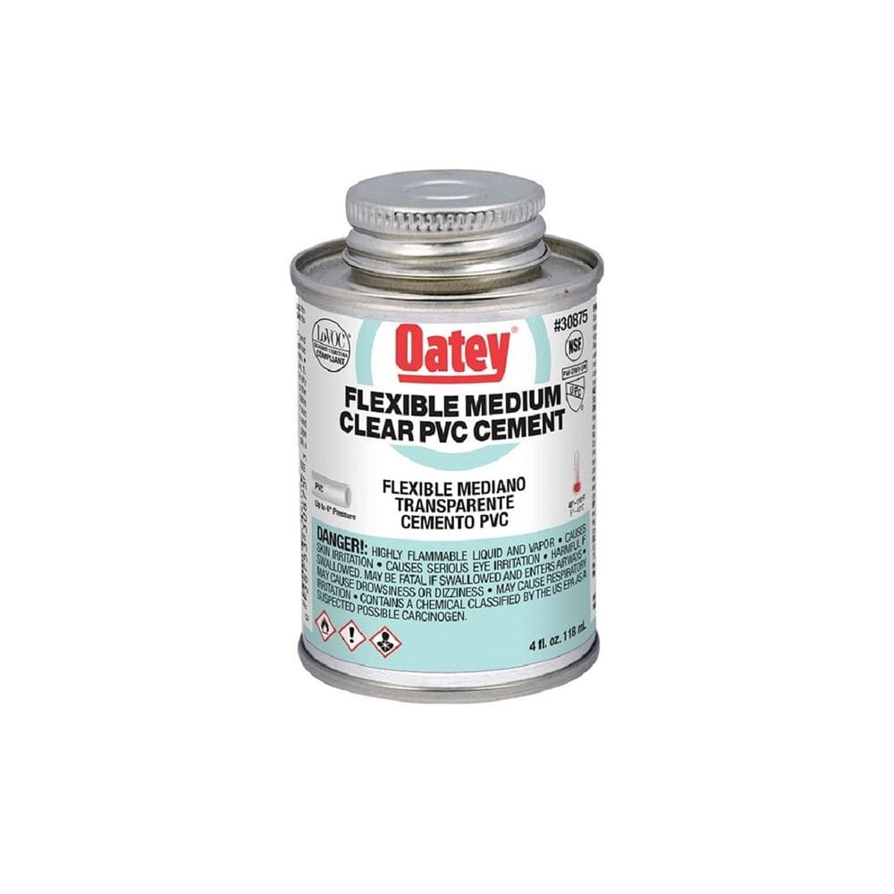 Adesivo de ligação Oatey 30875 Clear Cement 118 ml