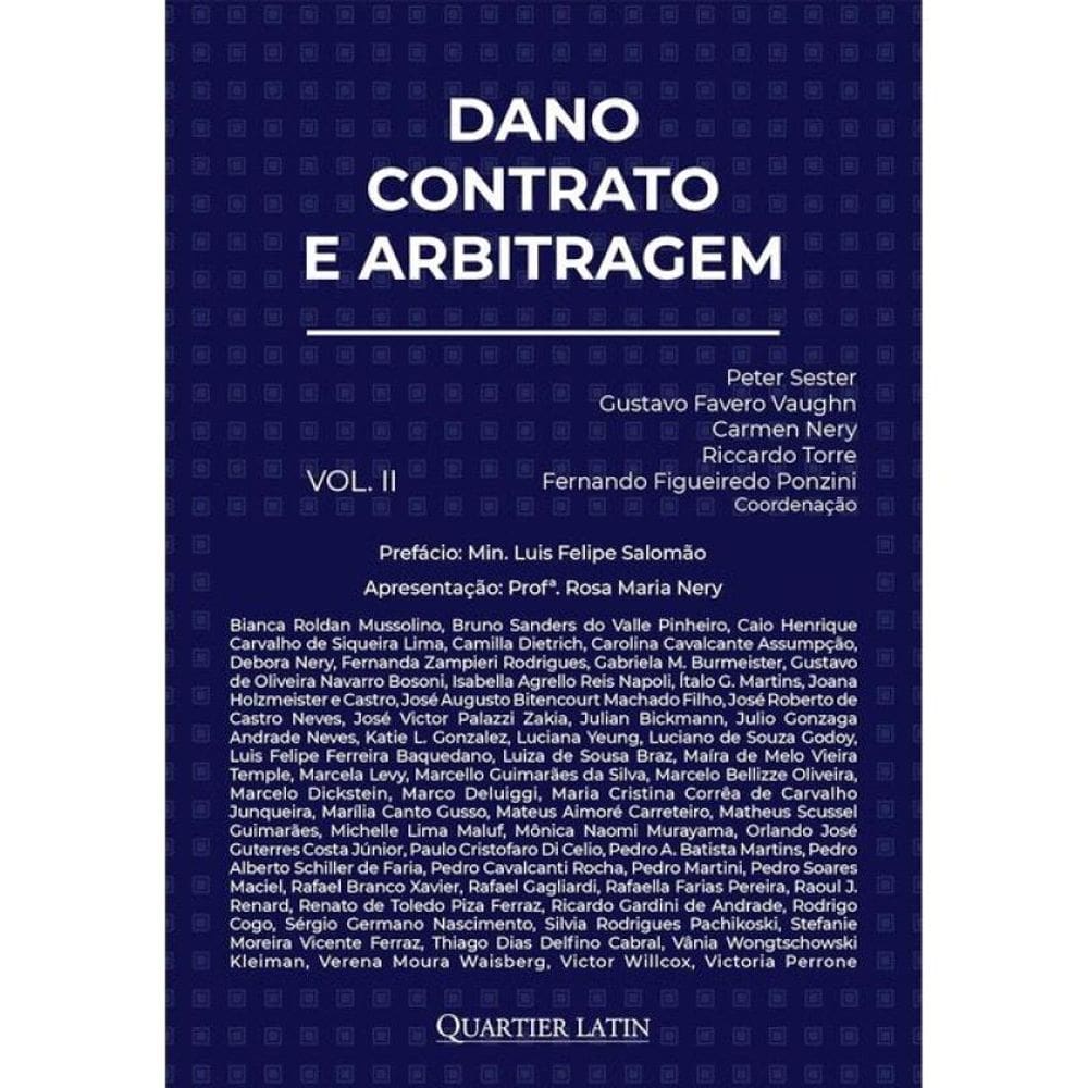 Dano, Contrato E Arbitragem - 2025 - Vol. 2