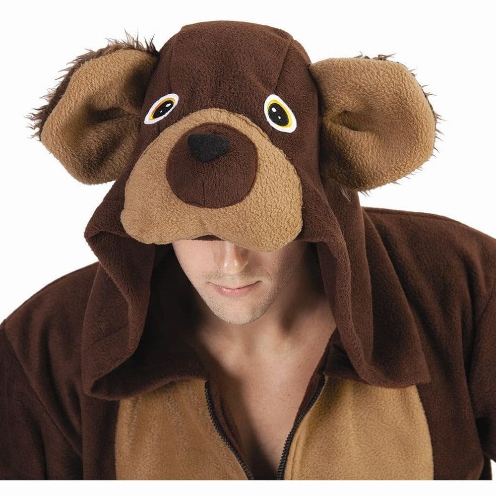 Costumes RG Costumes Bailey Bear com capuz marrom/castanho para crianças
