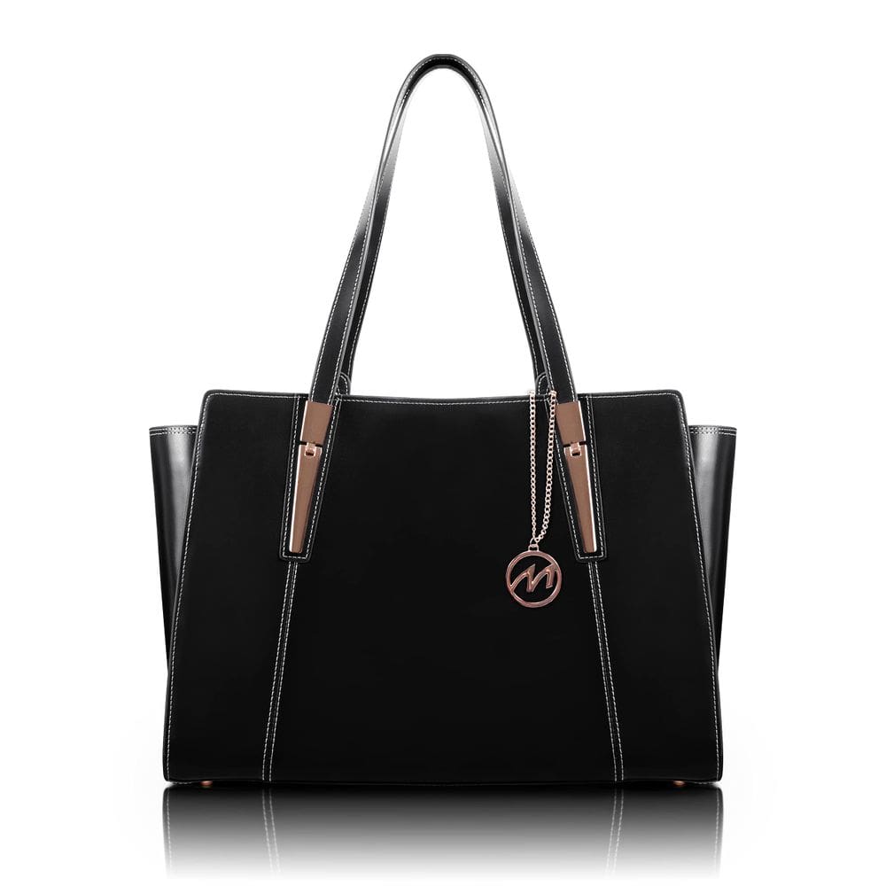 Sacola McKlein ALICIA de couro leve de grande capacidade