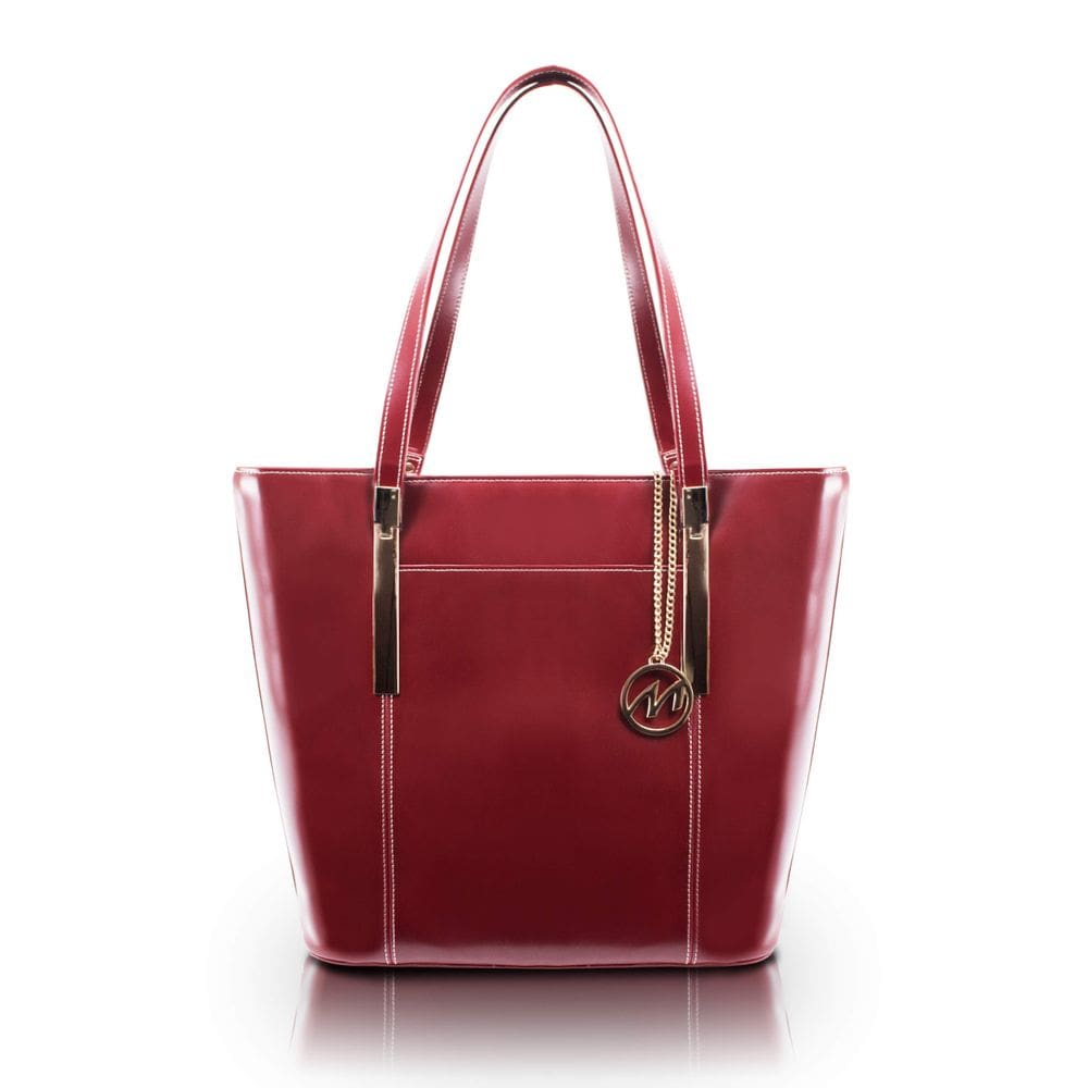 Bolsa feminina de couro McKlein DEVA com bolso para tablet