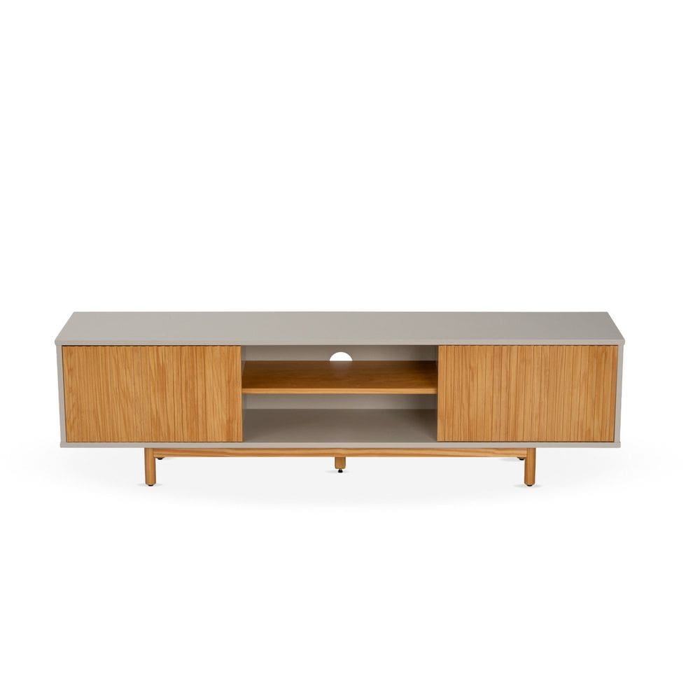 Rack para Tv 65 Polegadas 180cm Rischio de Lavie Off White/Mel