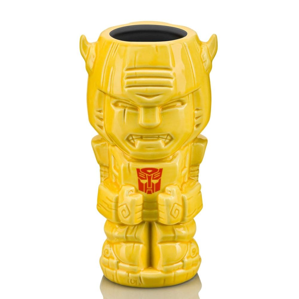 Caneca de cerâmica Geeki Tikis Transformers Bumblebee 480ml