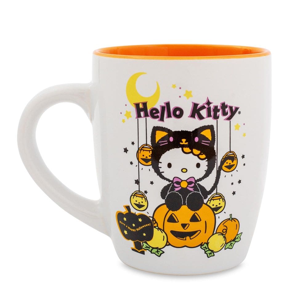 Caneca de café com leite Silver Buffalo Sanrio Hello Kitty Pumpkin 600ml