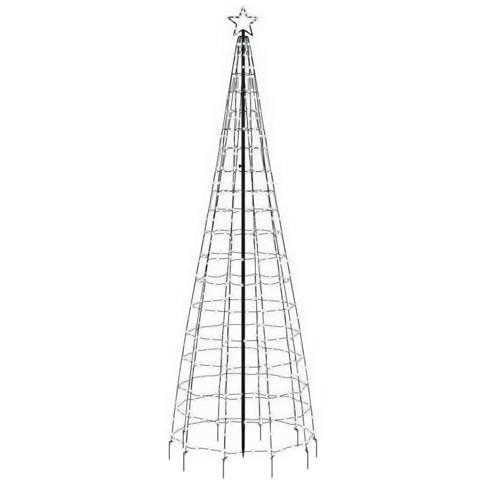 Luz de árvore de Natal Outdoor Cone Benzara 300 cm 570 LED