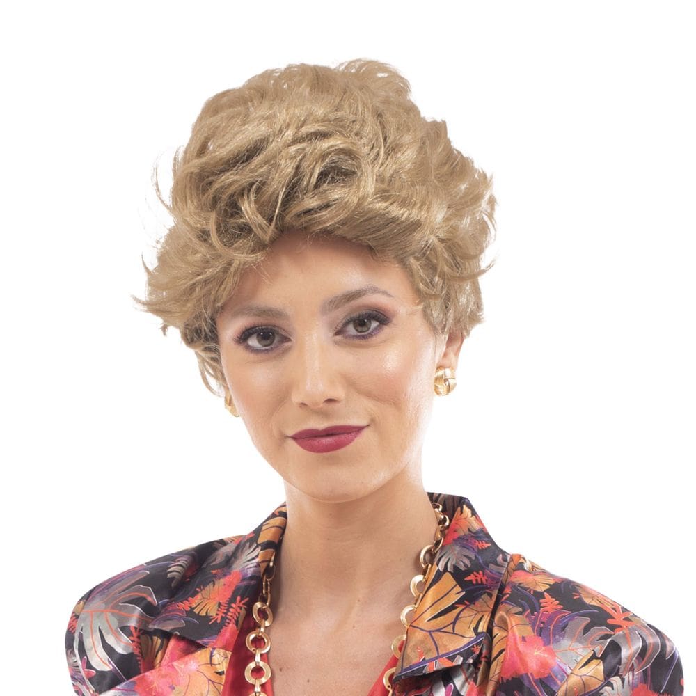 Fantasia de cosplay e peruca Toynk The Golden Girls Blanche