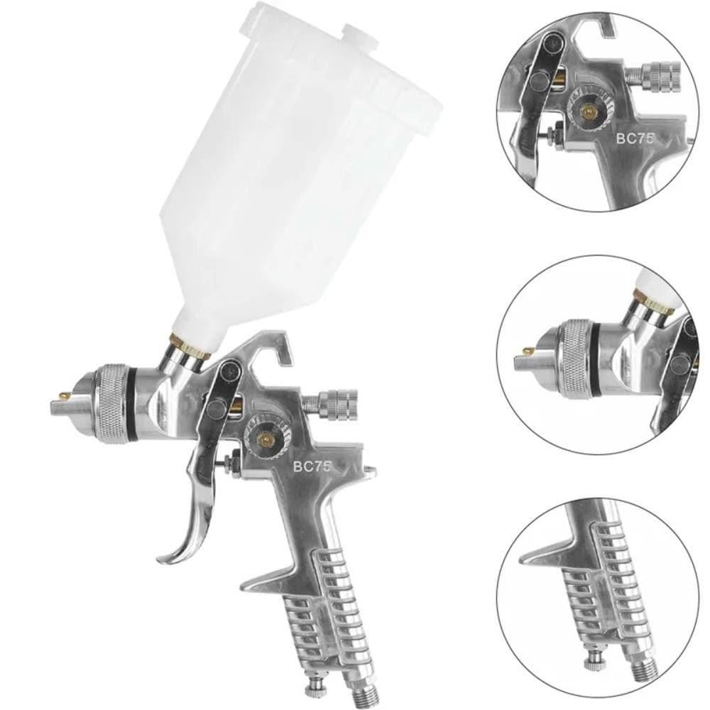 Pistola de Pintura Gravidade 600ml HVLP 1.7 BC75-17 STEULA