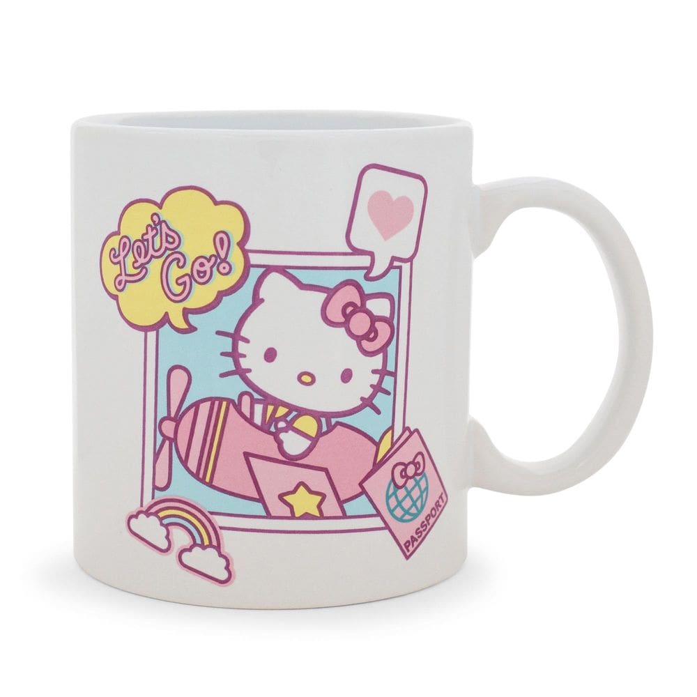 Caneca de cerâmica Silver Buffalo Sanrio Hello Kitty 600ml