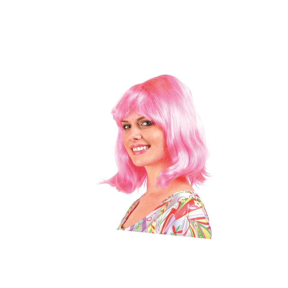 Peruca RG Costumes Peggy Sue Pink para adultos