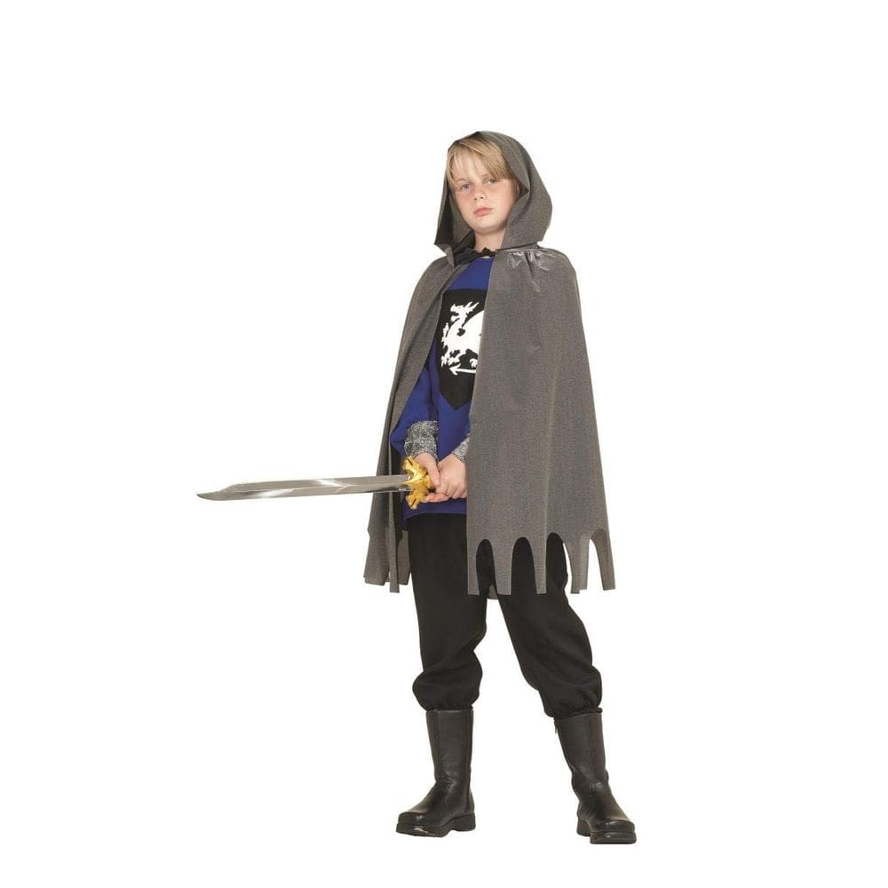 Traje Medieval Knight RG Child Vermelho Tamanho Pequeno