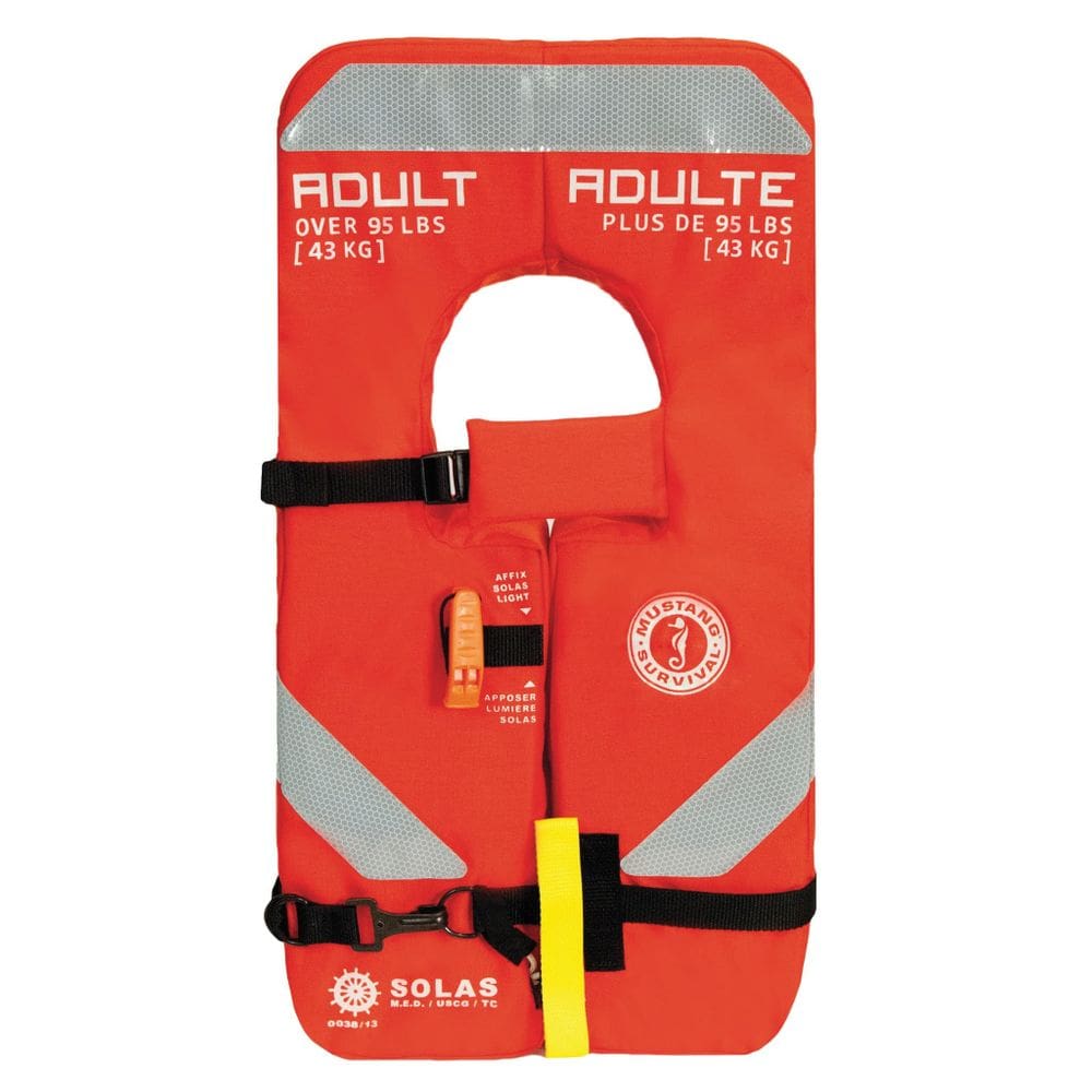 Colete salva-vidas Mustang Survival 4-One Solas para adultos laranja