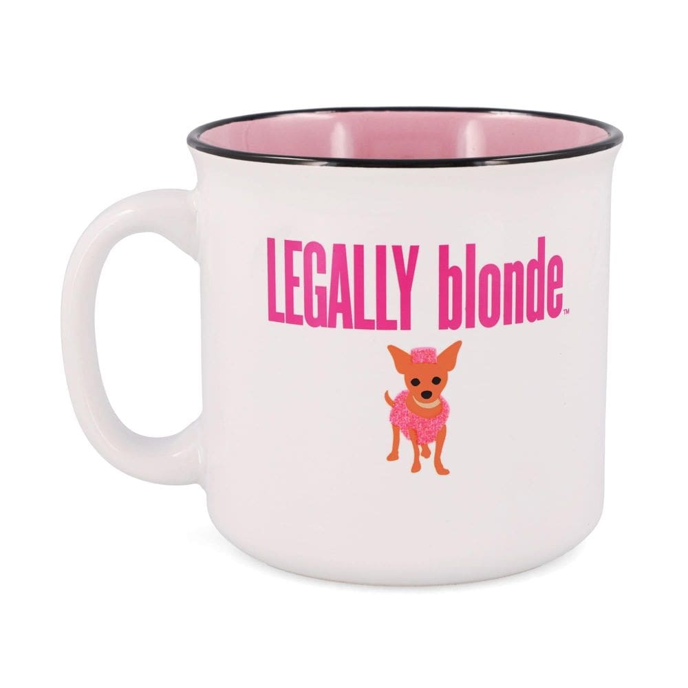 Caneca Camper Silver Buffalo Legally Blonde Bend and Snap 590 ml
