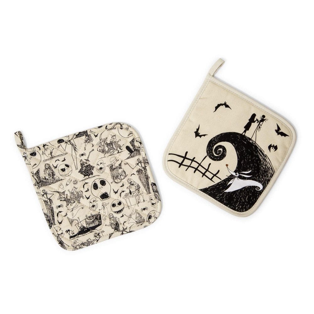 Conjunto de porta-panelas Disney The Nightmare Before Christmas x2