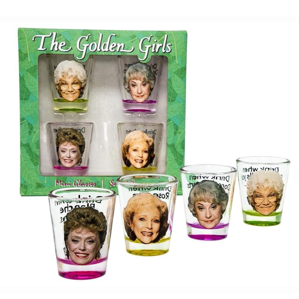 Mini óculos JUST FUNKY Golden Girls, pacote com 4 45 ml