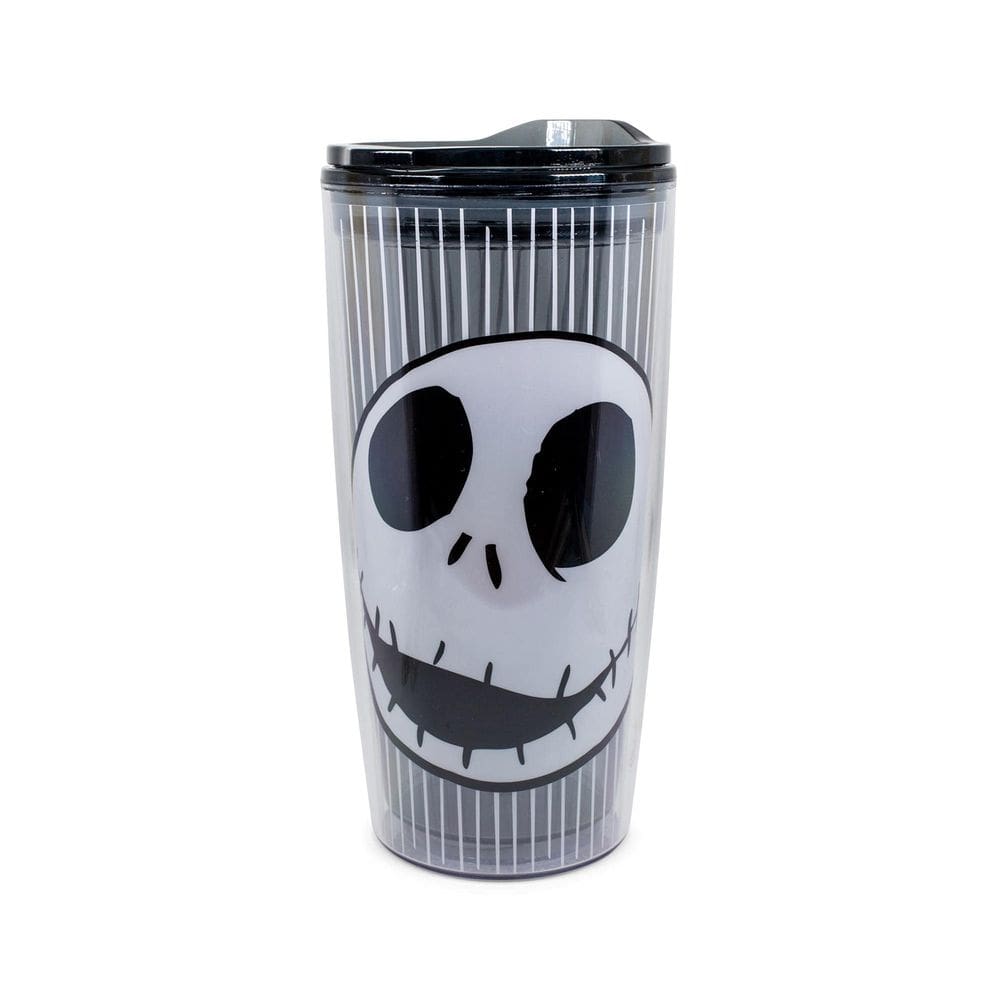 Copo de viagem Silver Buffalo Disney Nightmare Before Christmas Jack Skull 600 ml