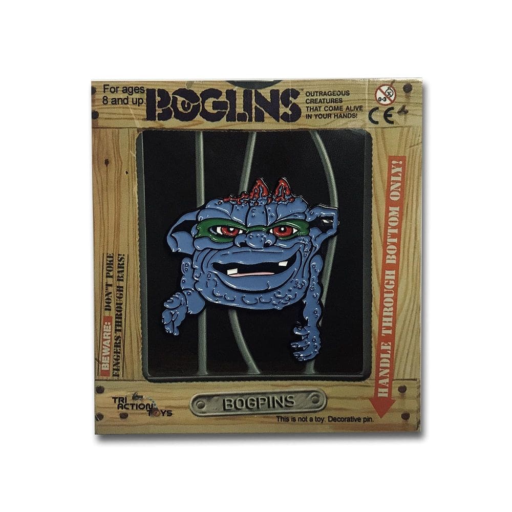 Brinquedos de coleção Pin TriAction Boglins Red Eyed King Vlobb