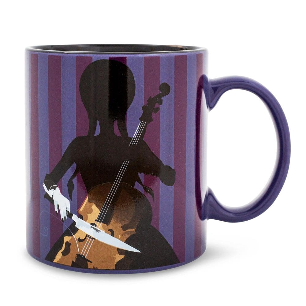Caneca de café Silver Buffalo Addams Family Wednesday Cello 590ml