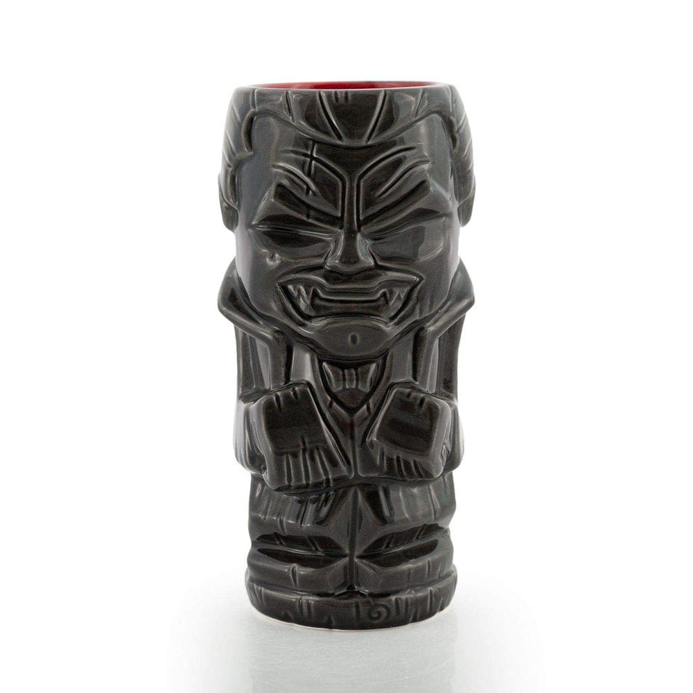Caneca de cerâmica Geeki Tikis Dracula Bela Lugosi 500mL cinza