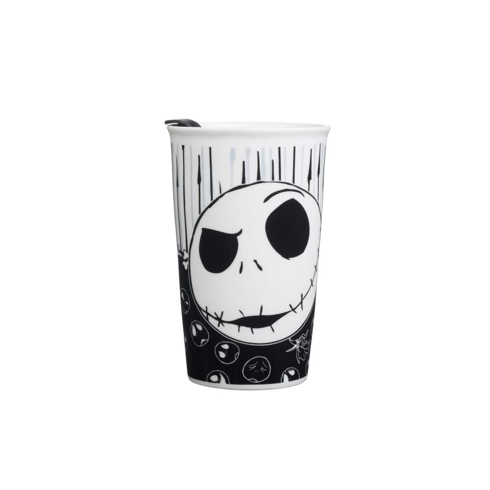 Caneca de viagem em cerâmica Silver Buffalo Disney Nightmare 300ml