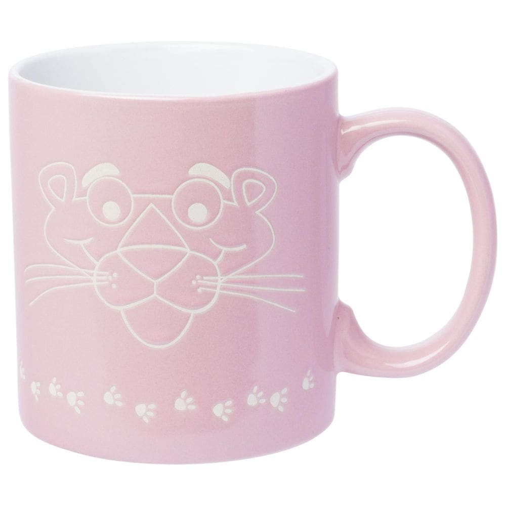 Caneca Prateada Buffalo Pink Panther Vintage 590ml Cerâmica