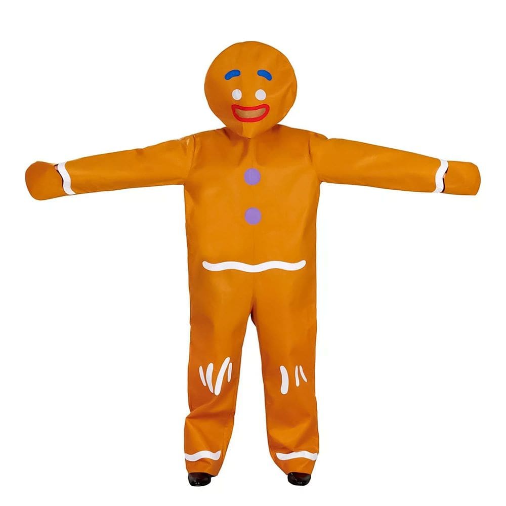 Fantasia Toynk Gingerbread Man Adulto | Tamanho único