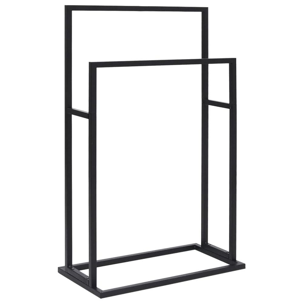 Toalheiro autônomo VidaXL Industrial Style Iron Black