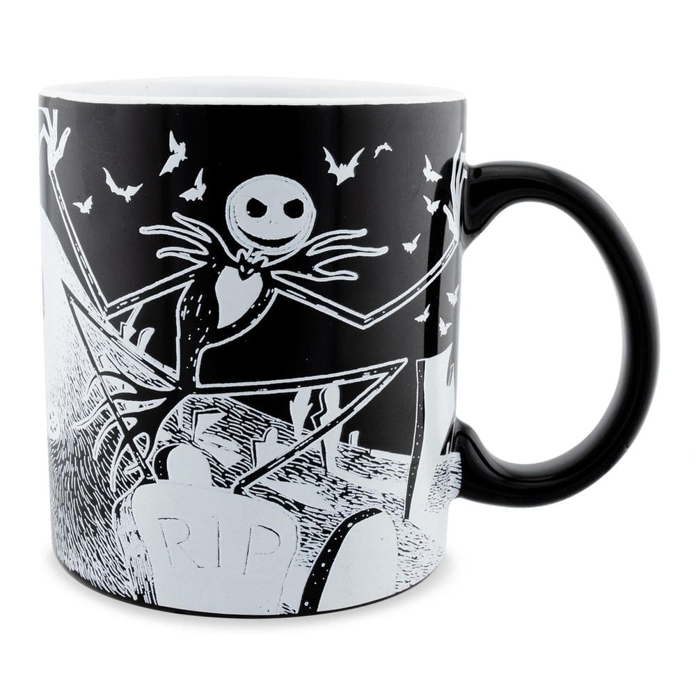 Caneca de café Silver Buffalo Disney Nightmare Before Christmas