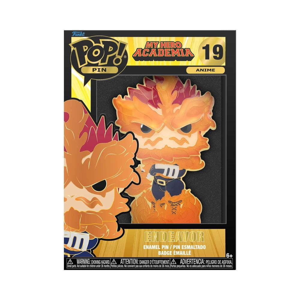 Pin de vestuário Funko Pop! My Hero Academia Endeavour