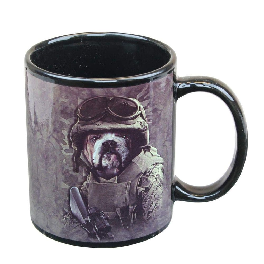 Caneca de café JUST FUNKY Combat Sam 325ml Cerâmica