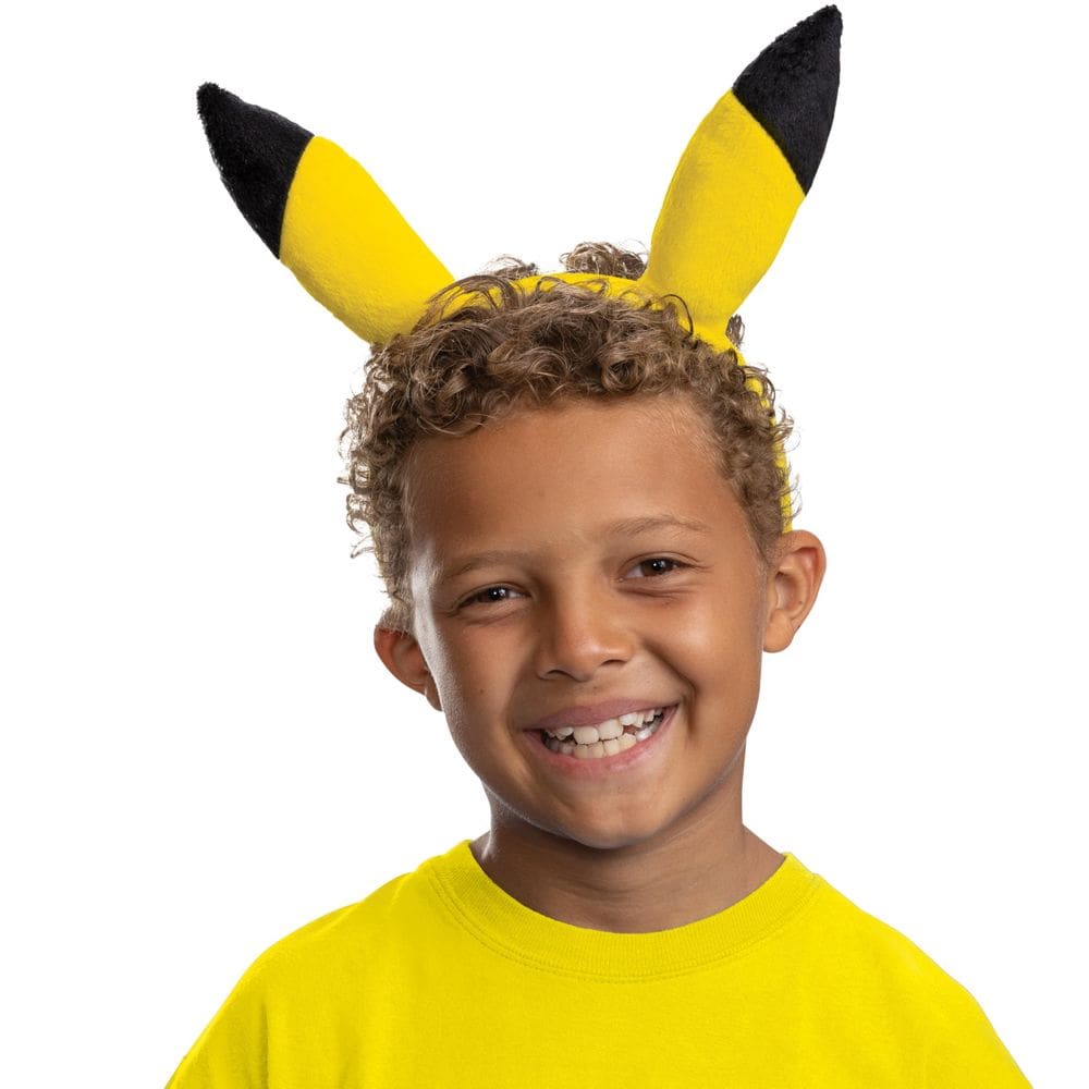 Traje, acessório, faixa de cabeça, disfarce, orelhas Pokémon Pikachu