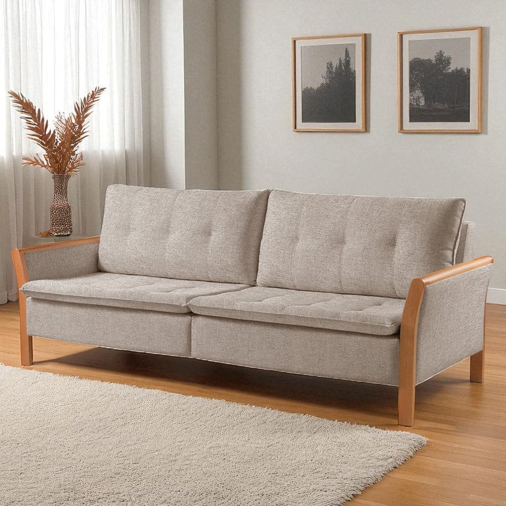 MP - Sofa Fixo Matteo 3 Lugares Luxo 2 0m Ca