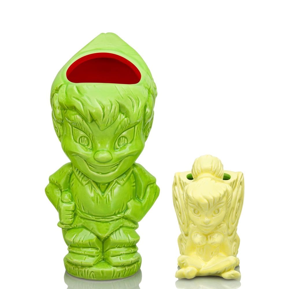 Conjunto de canecas Geeki Tikis Disney Peter Pan e Tinker Bell