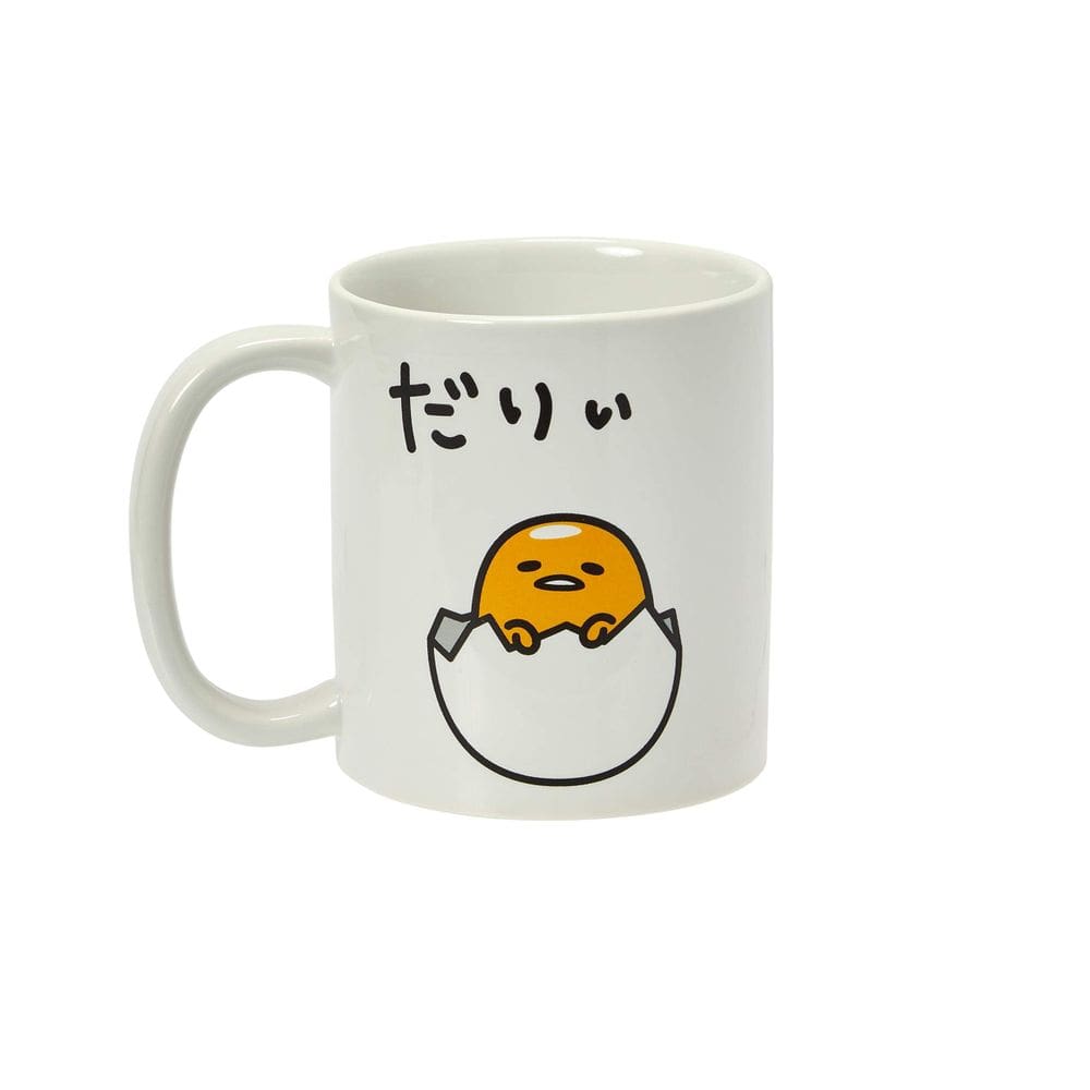 Caneca de cerâmica Seven20 Gudetama Sitting In Eggshell 600mL