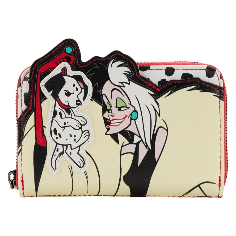Carteira Loungefly Disney 101 Dalmatians Villains Cruella