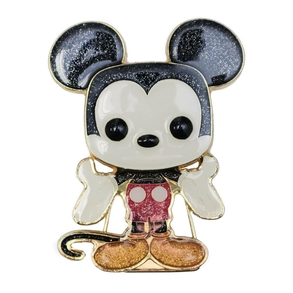 Pin Disney Funko POP Mickey Mouse com design exclusivo de 3 polegadas