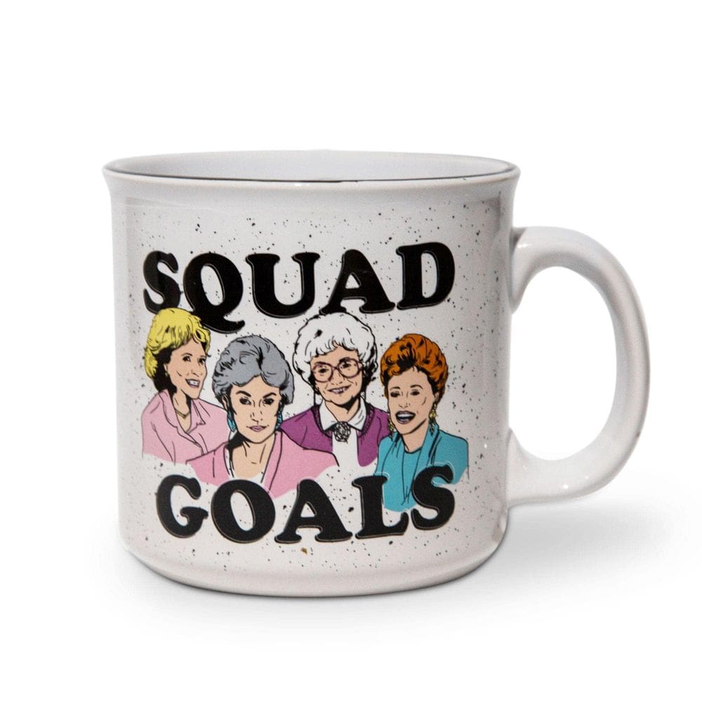 Caneca Camper de cerâmica Silver Buffalo Golden Girls 600ml Squad