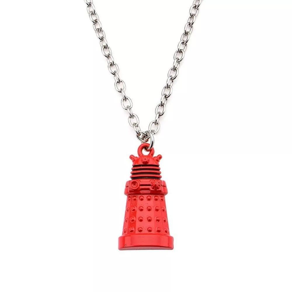 Colar Animewild Doctor Who Dalek em aço inoxidável