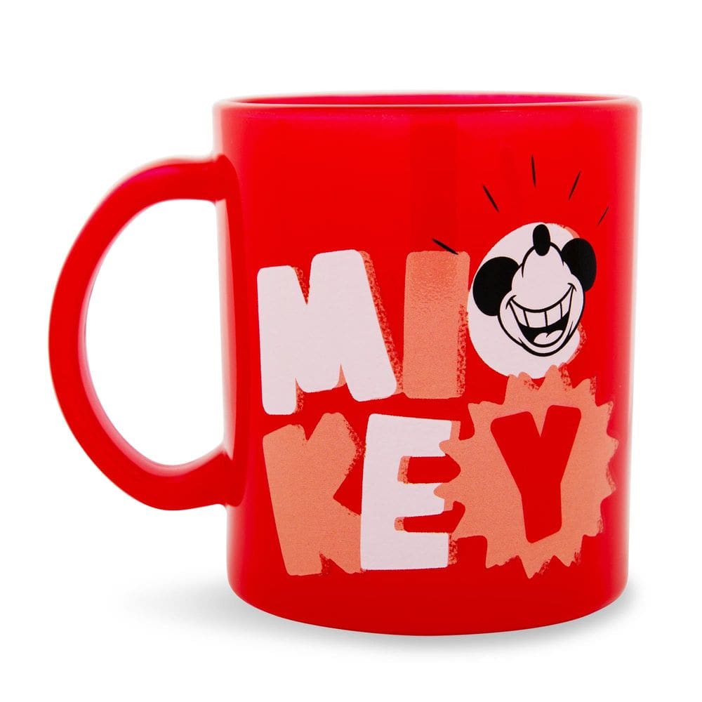 Caneca de vidro Silver Buffalo Disney Mickey Mouse 530ml