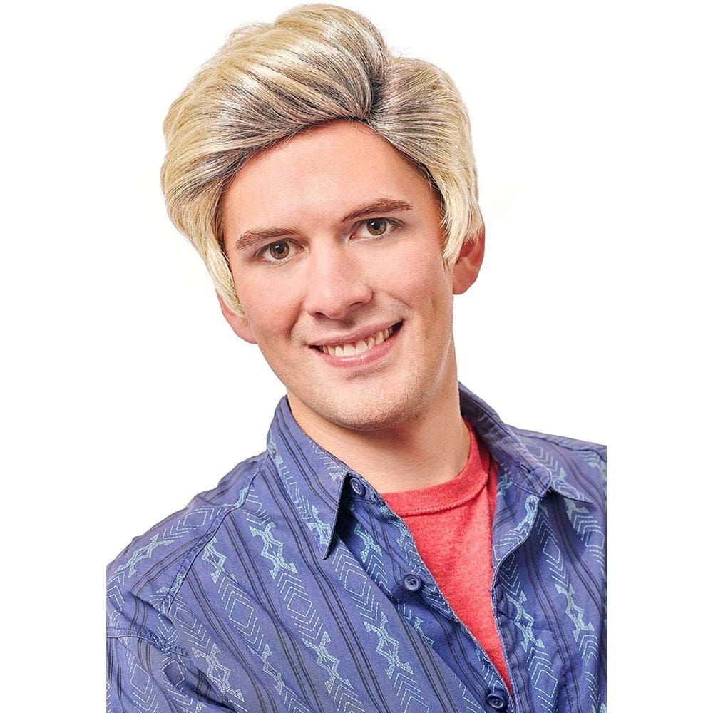 Peruca Costume Culture Franco High School Preppy Adult Blonde