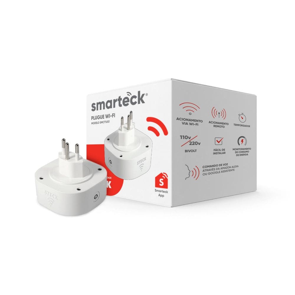 Tomada Inteligente Wi-Fi Smarteck